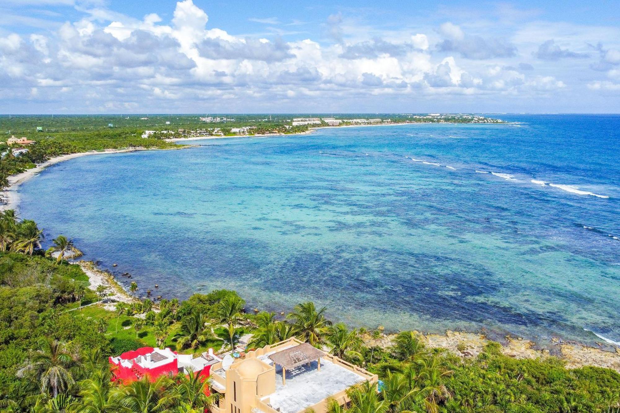 Santamar By Tao Beach Condos With Pool & Walk To Ocean Акумаль Номер фото