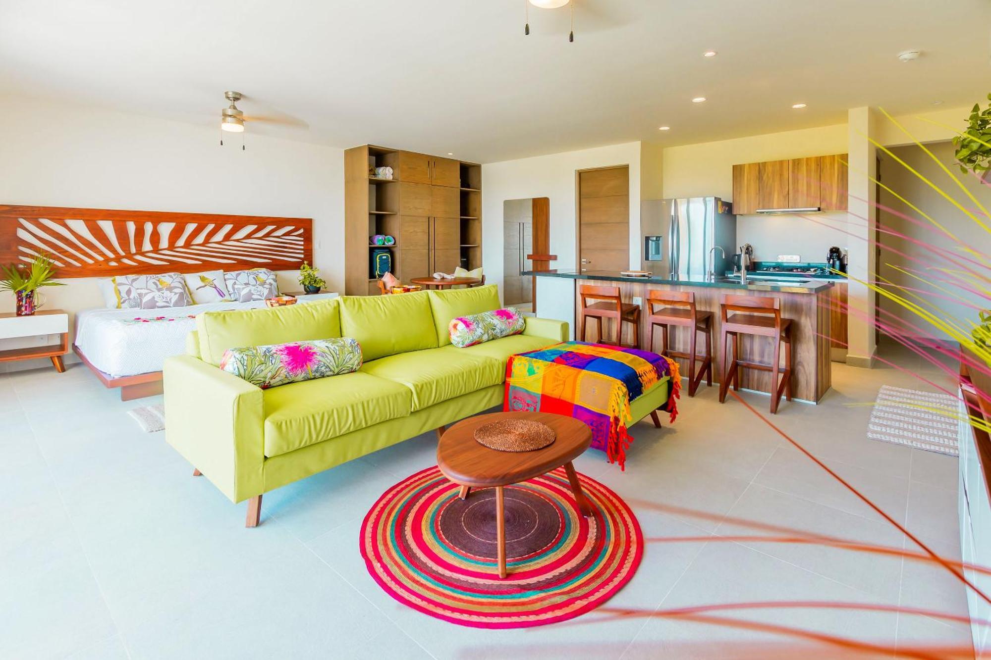 Santamar By Tao Beach Condos With Pool & Walk To Ocean Акумаль Екстер'єр фото